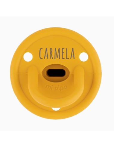 Chupete Gummy Mostaza Personalizable