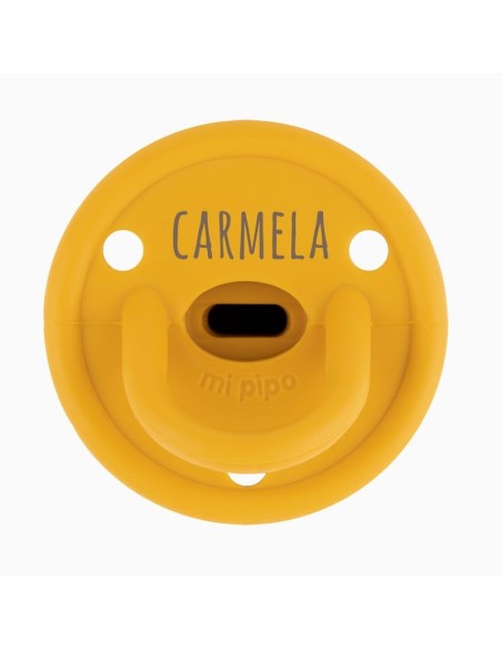 Chupete Gummy Mostaza Personalizable