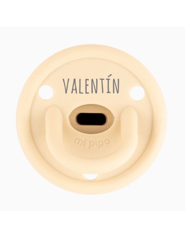 Chupete Gummy Beige Personalizable
