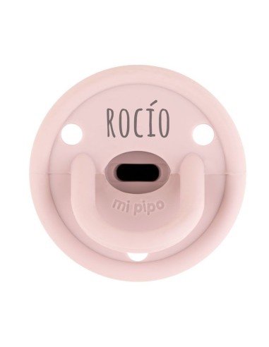 Chupete Gummy Rosa Soft Personalizable