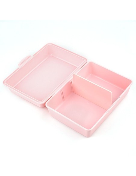Cajita Porta Alimentos Arcoíris Blush Rosa personalizada