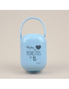 Cajita Portachupetes Hecho de pedacitos de ti