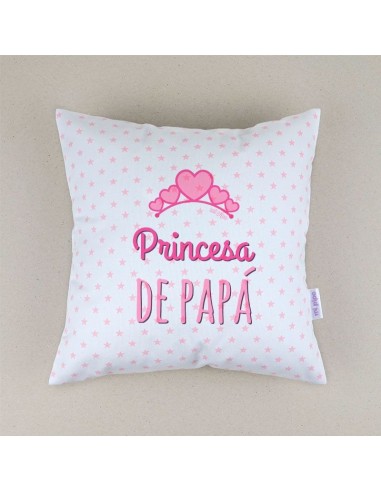 Cojín cuadrado piqué Princesa de Papá