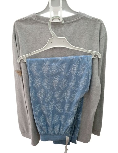 Pijama mujer algodón floral Privata