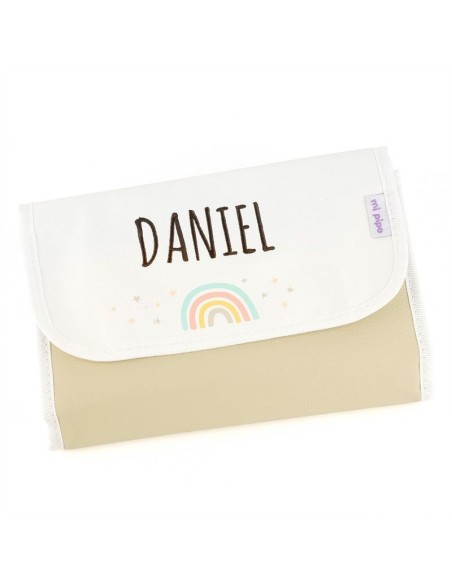 Portapañales y toallitas Arcoíris Soft Personalizado