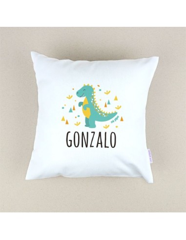 Cojín Dinosaurio personalizado