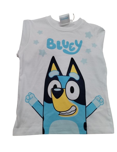 Bluey pijama infantil verano.