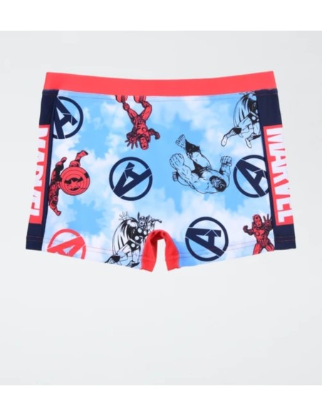 Bañador Avengers niño tipo boxer