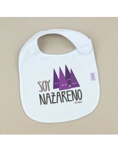 Babero Divertido Soy Nazareno Procesión Capirotes