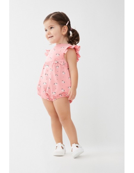 Pelele  bebe niña perritos