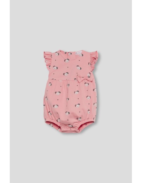 Pelele  bebe niña perritos