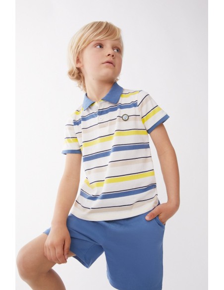 Street Monkey conjunto niño rayas.