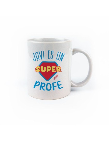 Taza cerámica o plástico Yo soy un Súper Profe