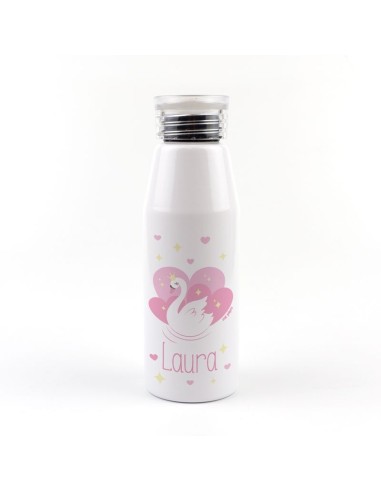 Botella Aluminio Cisne 500ml Personalizada