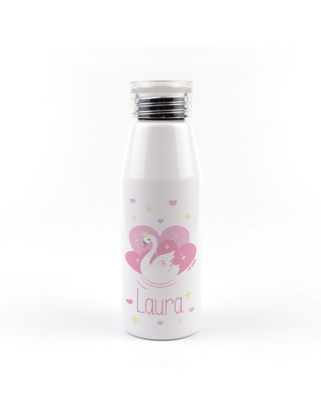 Botella Aluminio Cisne 500ml Personalizada