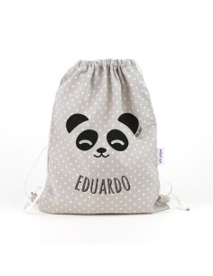 Petate Panda Gris personalizado