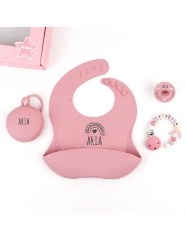 Cajita Gummy Arcoíris Blush personalizada