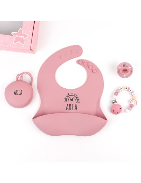 Cajita Gummy Arcoíris Blush personalizada
