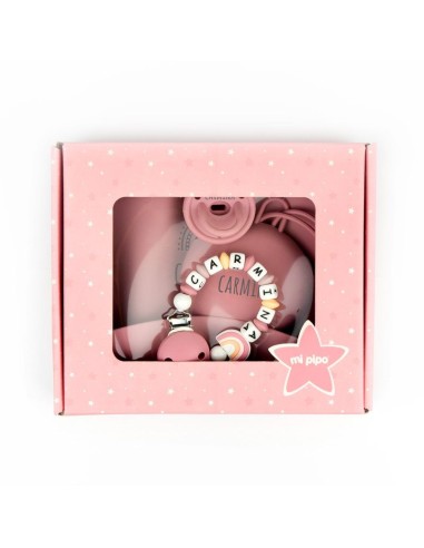 Cajita Gummy Arcoíris Blush personalizada