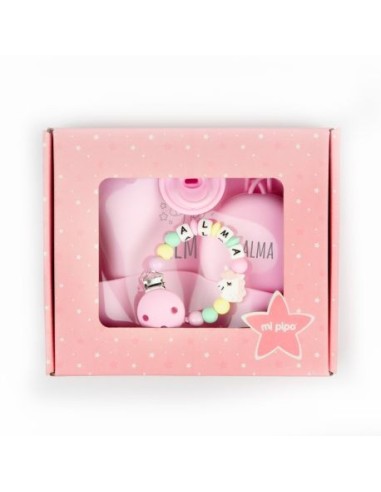 Cajita Gummy Unicornio Rosa personalizada