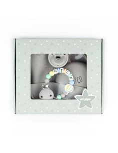 Cajita Gummy Globo Gris personalizada