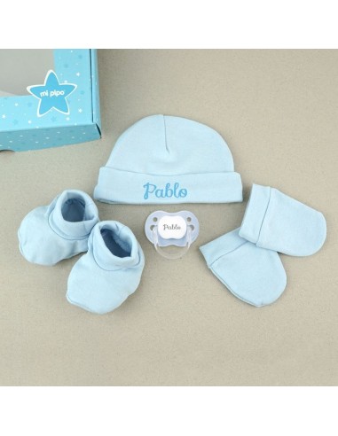 Cajita Set Recién Nacido Rosa Personalizado