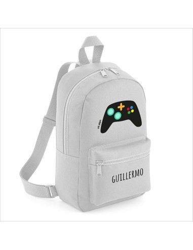 Mochila Medium Nylon Consola personalizada, color a elegir