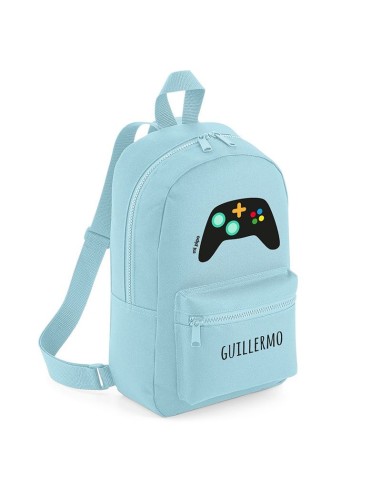 Mochila Medium Nylon Consola personalizada, color a elegir