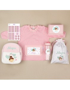 Pack Mi Guarde Hada personalizado + Regalo Cajita porta alimentos