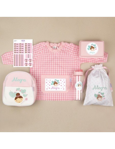 Pack Mi Guarde Hada personalizado + Regalo Cajita porta alimentos