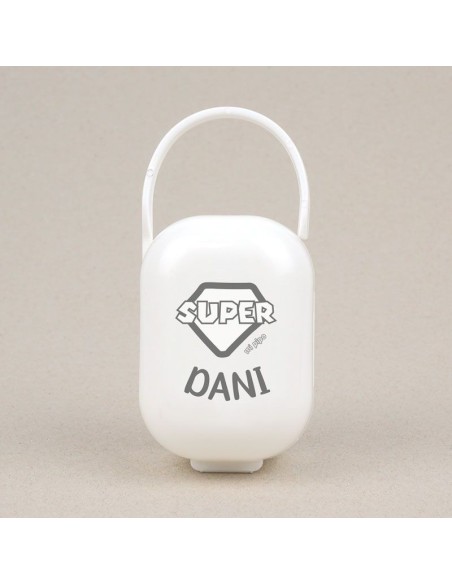 Cajita Portachupetes Personalizada SUPER