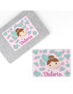 Puzzle + Estuche Hada personalizado