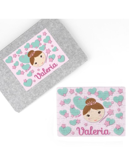 Puzzle + Estuche Hada personalizado