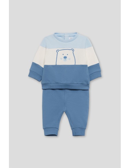 Conjunto bebe niño osito Street Monkey