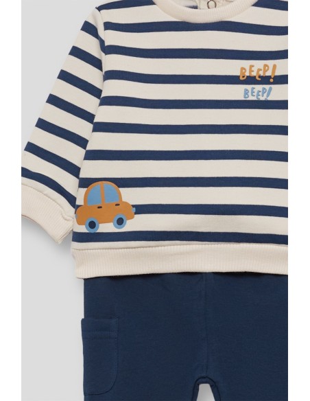 Chandal niño marino cochecito