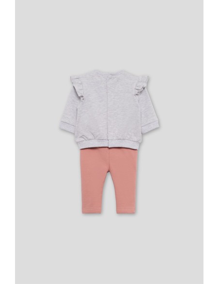 Street Monkey conjunto niña rosa