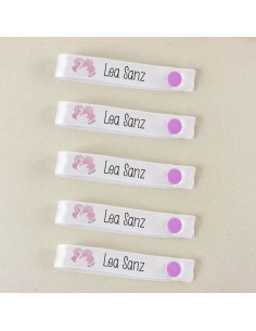 Pack 5 cintas para colgar ropa personalizadas Cisne