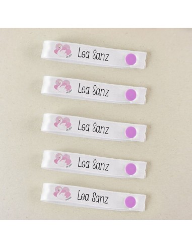 Pack 5 cintas para colgar ropa personalizadas Cisne