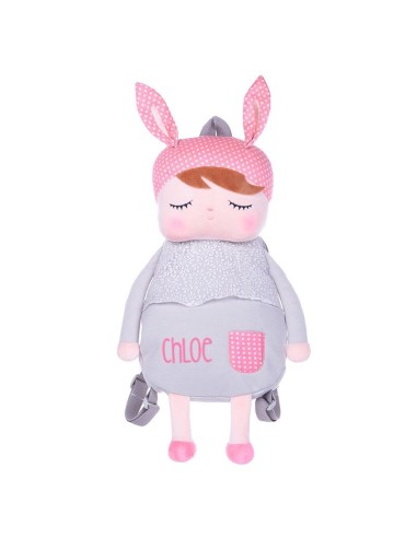 Mochila Metoo Angela Gris personalizada