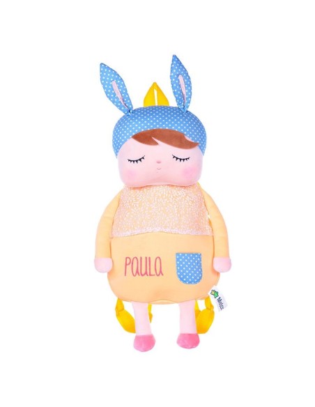 Mochila Metoo Angela Amarilla personalizada
