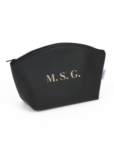 Neceser Shopper polipiel Negro personalizado