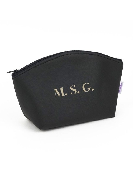 Neceser Shopper polipiel Negro personalizado