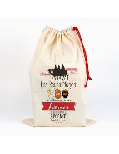Saco Navideño para Regalos Camellos personalizado
