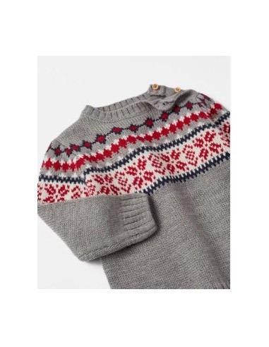 ZIPPY JERSEY DE PUNTO JACQUARD PARA BEBÉ NIÑO, GRIS