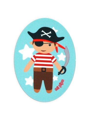 Parches termoadhesivos para ropa Pirata 2u