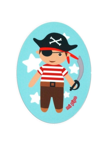 Parches termoadhesivos para ropa Pirata 2u