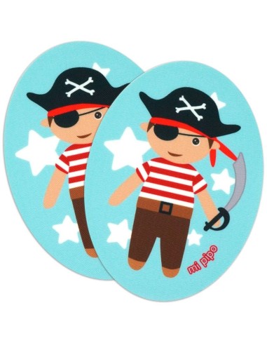 Parches termoadhesivos para ropa Pirata 2u