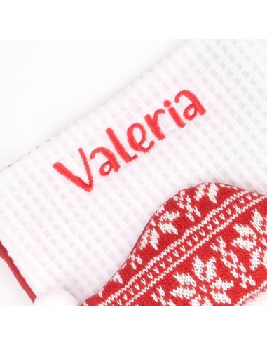 Calcetín PUNTO Navidad Papá Noel personalizado