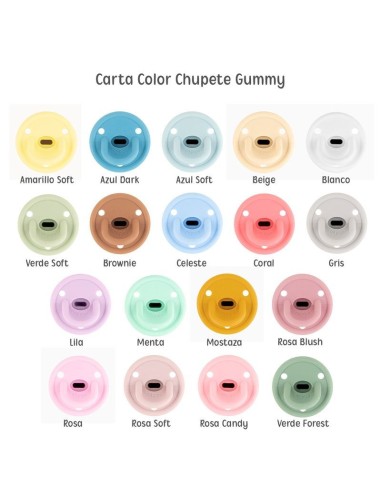 Chupete Gummy Divertido Papi te quiero, elige color