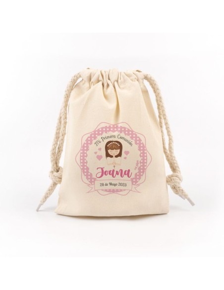 Bolsita Comunión Niña personalizada